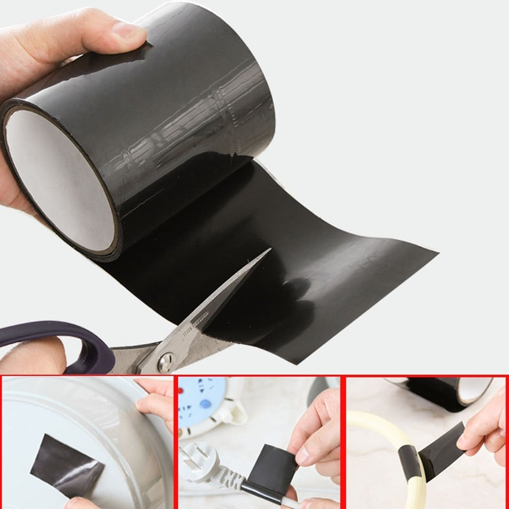 Ruban Adhésif Réparateur Étanche Polyuréthane pour Collage et Protection 1