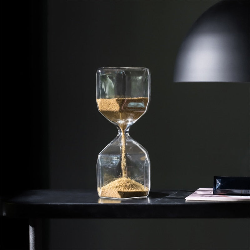 Sablier Déco Géométrique Moderne pour Mesurer le Temps 2