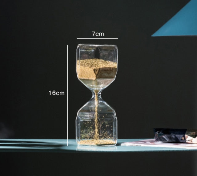 Sablier Déco Géométrique Moderne pour Mesurer le Temps 6