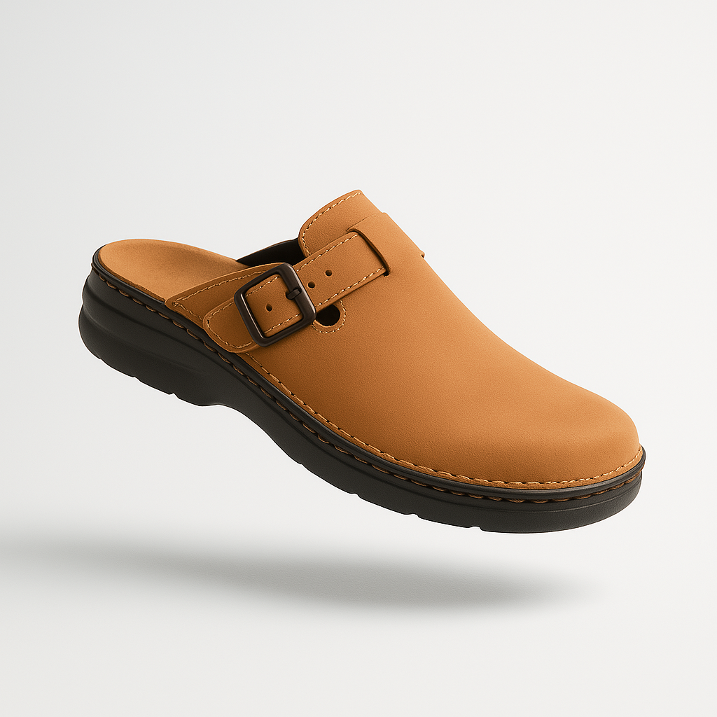 Sabots Unisex en Suède avec Semelle Antidérapante Ajustable 1