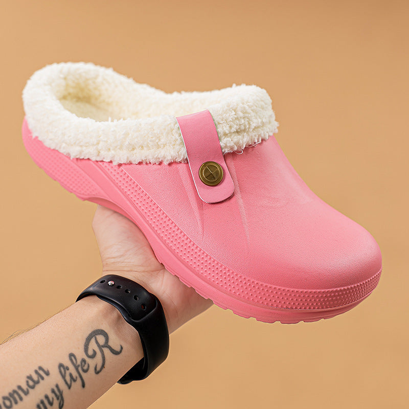 Sabots d'hiver imperméables pour hommes, fourrés 10
