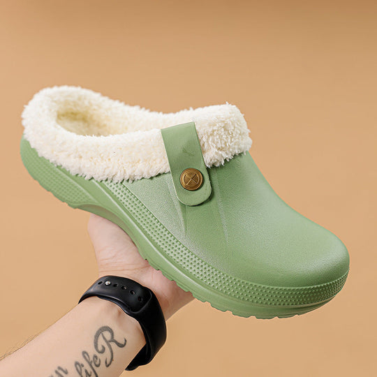 Sabots d'hiver imperméables pour hommes, fourrés 11