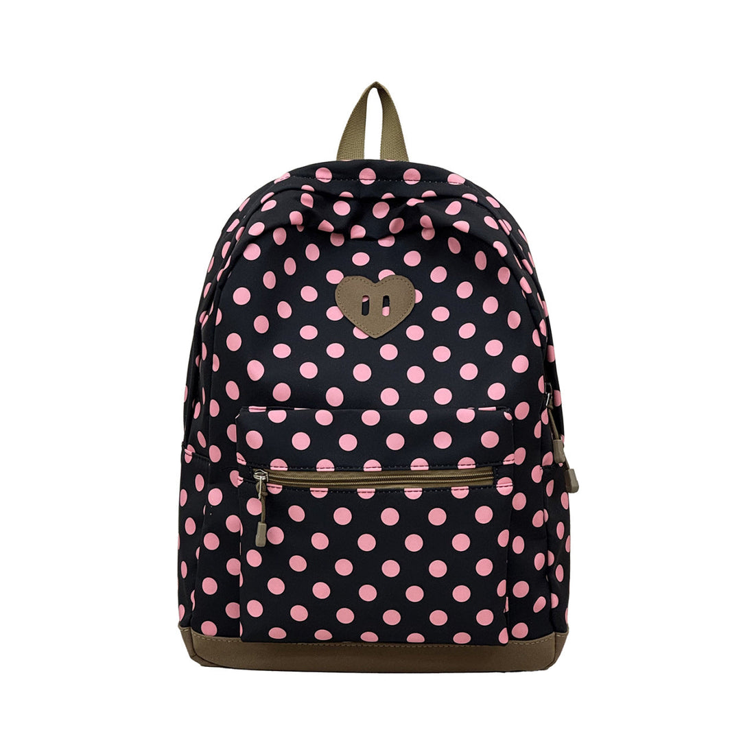 Sac À Dos Femme Motif À Pois Pratique Et Ludique 0