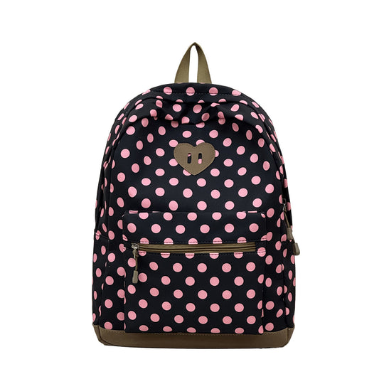 Sac À Dos Femme Motif À Pois Pratique Et Ludique 0