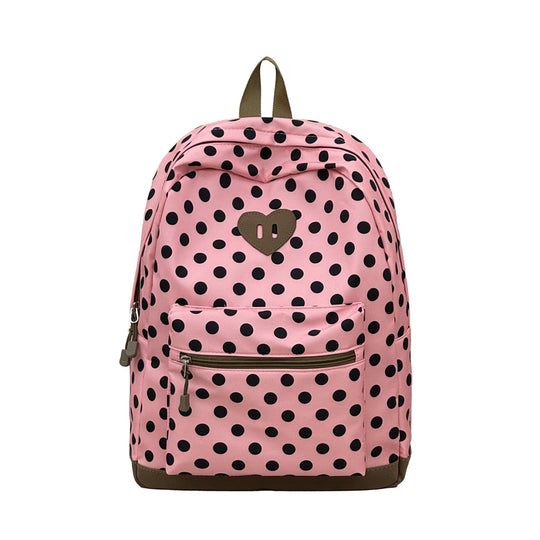 Sac À Dos Femme Motif À Pois Pratique Et Ludique 1