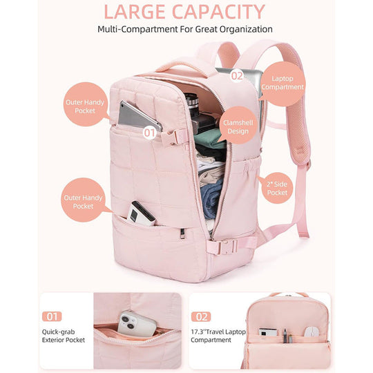 Sac À Dos Femme Voyage Pratique Avec Compartiment Isolé 3