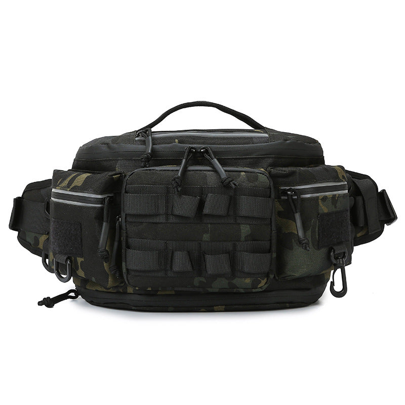 Sac Banane Homme Compact Multi-Poches Style Tactique 2