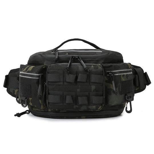 Sac Banane Homme Compact Multi-Poches Style Tactique 2