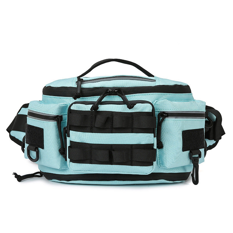 Sac Banane Homme Compact Multi-Poches Style Tactique 4