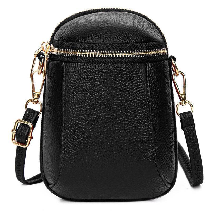 Sac Bandoulière Femme Compact Cuir Vegan Design Moderne 0