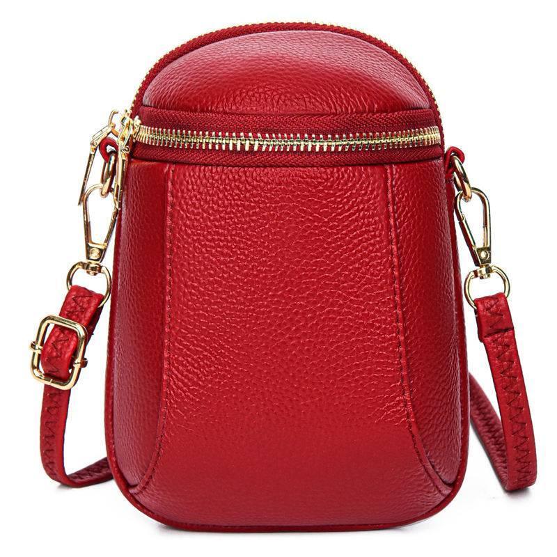 Sac Bandoulière Femme Compact Cuir Vegan Design Moderne 5