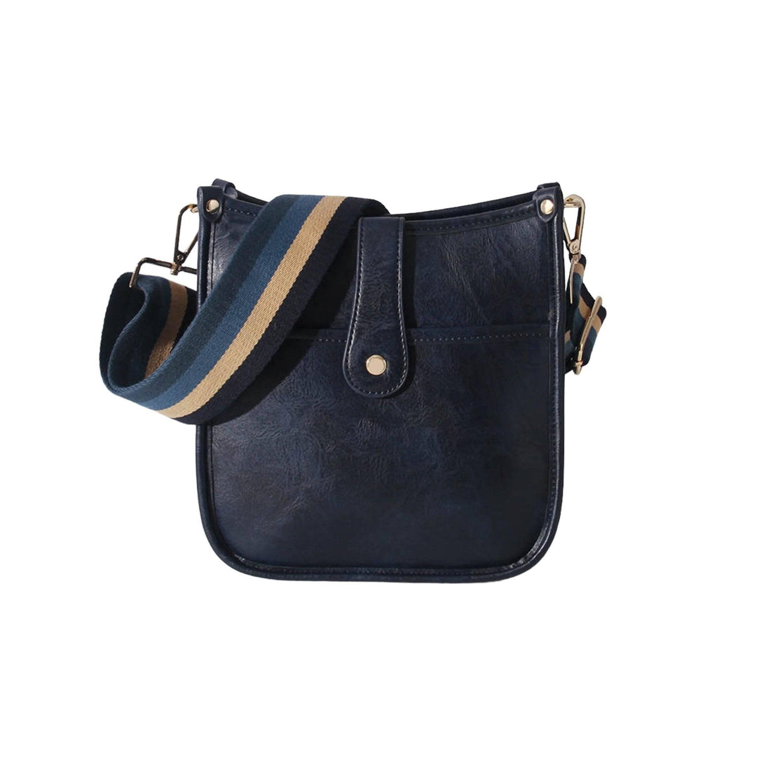 Sac Bandoulière Femme Cuir Vegan Design Sangle de Guitare Ajustable 4