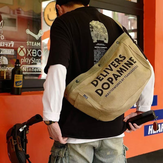 Sac Bandoulière Femme Décontracté Pratique avec Poches Intérieures 2