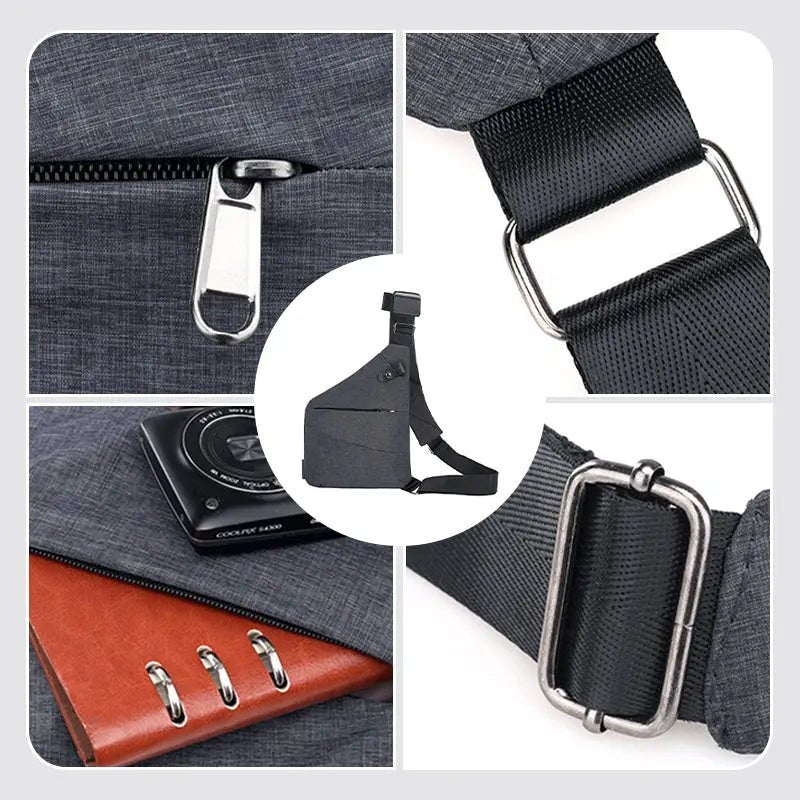 Sac Bandoulière Femme Léger et Pratique pour Voyage Urbain 2