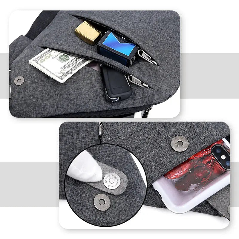 Sac Bandoulière Femme Léger et Pratique pour Voyage Urbain 5
