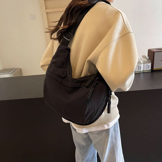 Sac Bandoulière Femme Minimaliste Polyvalent avec Bandoulière Réglable 1