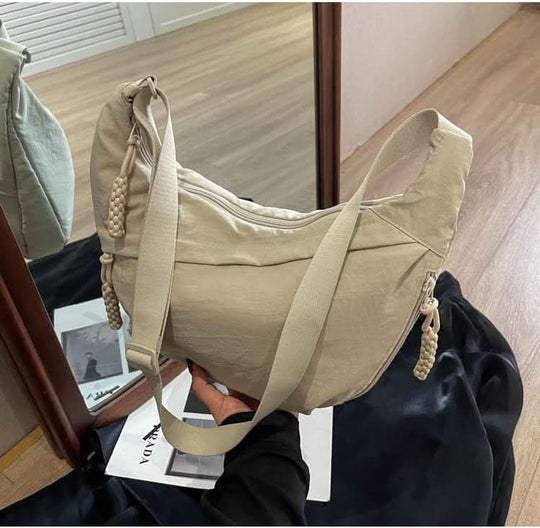 Sac Bandoulière Femme Minimaliste Polyvalent avec Bandoulière Réglable 4