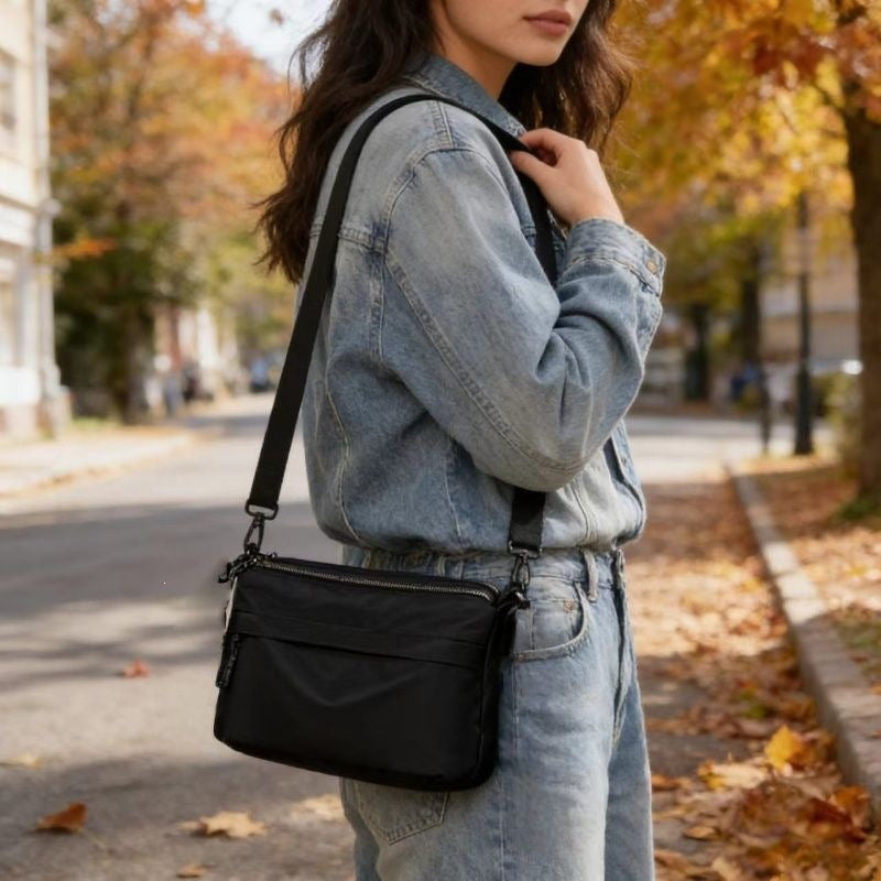 Sac Bandoulière Femme Moderne Pratique avec Bandoulière Ajustable et Compartiment Spacieux 3