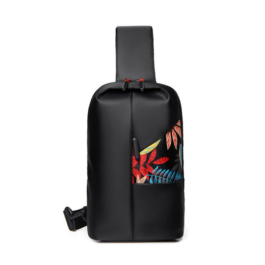 Sac Bandoulière Femme Motif Floral Moderne Ajustable 5