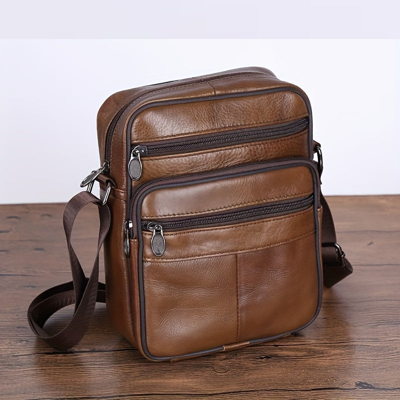 Sac Bandoulière Homme Moderne avec Compartiments Pratiques et Bandoulière Réglable 9