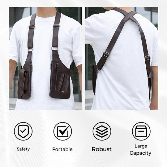 Sac Bandoulière Homme Multifonctionnel Pratique et Léger 7