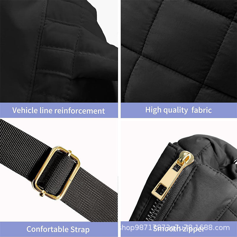 Sac Femme Fourre Tout Isolé Pratique avec Bandoulière Ajustable et Compartiment Organisé 7