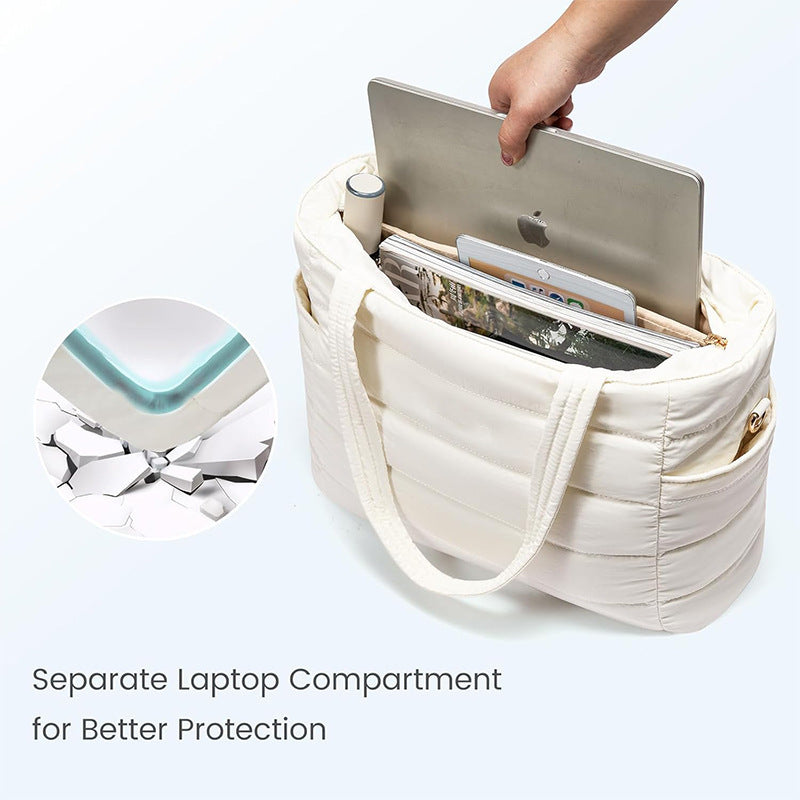 Sac Femme Fourre Tout Multifonctionnel Pratique avec Isolation Thermique 6