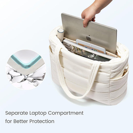 Sac Femme Fourre Tout Multifonctionnel Pratique avec Isolation Thermique 6