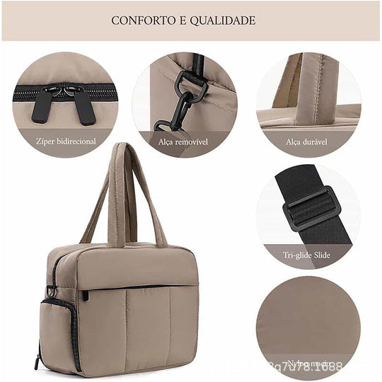 Sac Femme Fourre Tout Polyvalent avec Isolation pour Voyage et Activités Quotidiennes 7