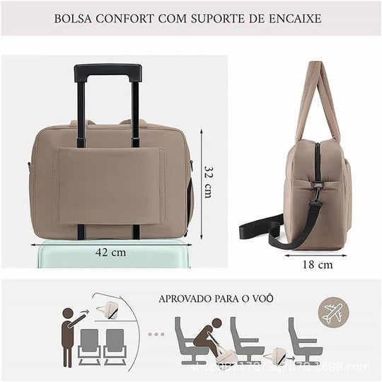 Sac Femme Fourre Tout Polyvalent avec Isolation pour Voyage et Activités Quotidiennes 8