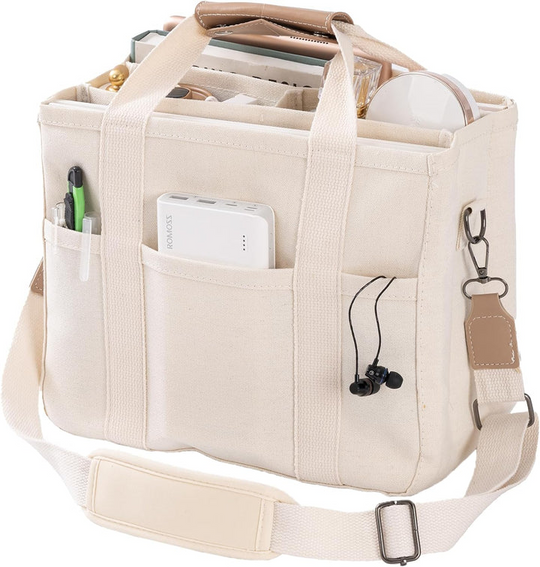 Sac Femme Fourre Tout Pratique avec Poches Organisées 1