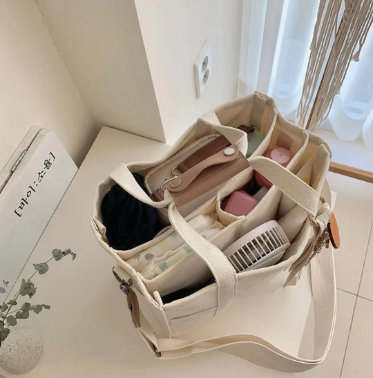 Sac Femme Fourre Tout Pratique avec Poches Organisées 3