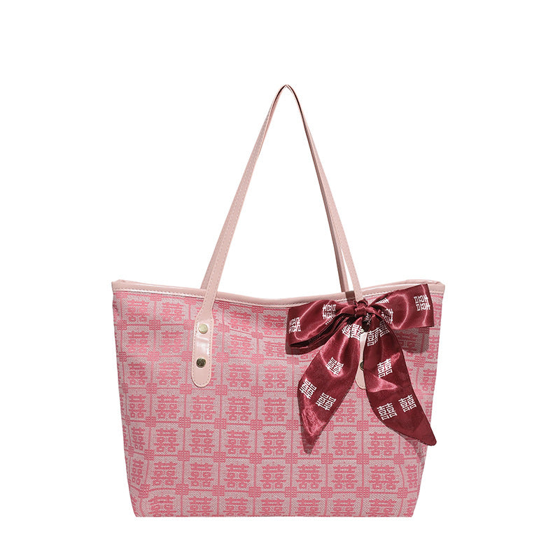 Sac Fourre Tout Femme Brodé Décontracté 0