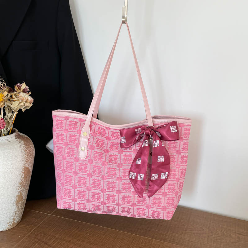 Sac Fourre Tout Femme Brodé Décontracté 3