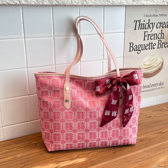 Sac Fourre Tout Femme Brodé Décontracté 4