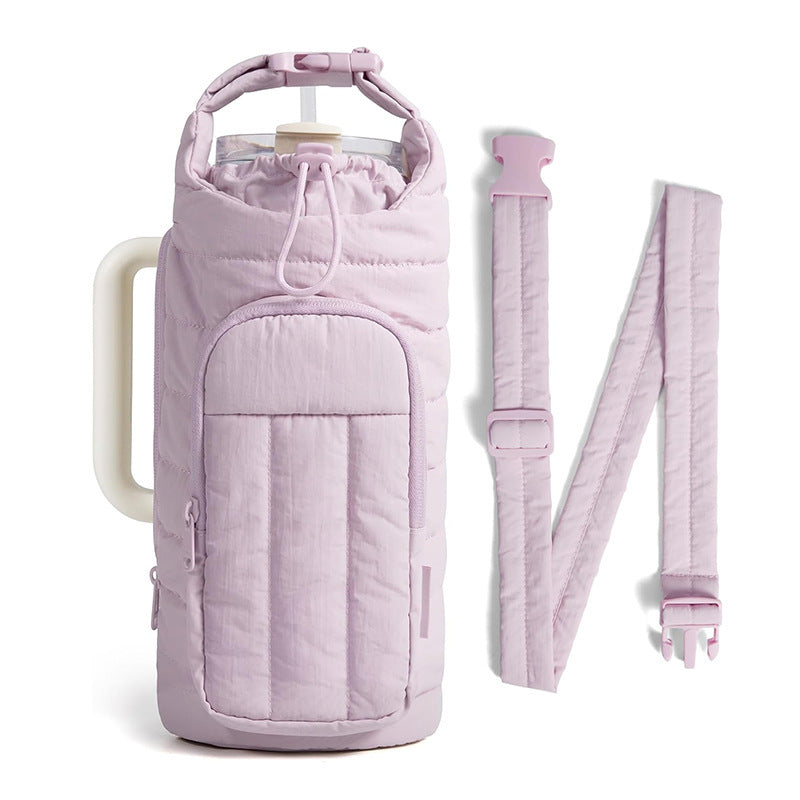 Sac Isotherme Pratique pour Bouteilles et Canettes avec Poche Extérieure Zippée 3