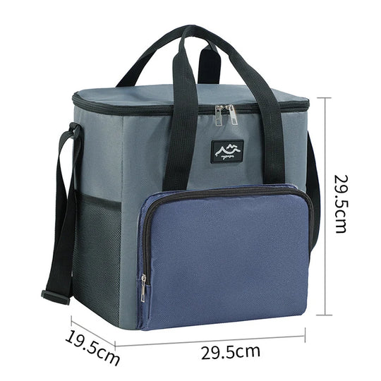 Sac Isotherme Repas Multi-Usage Pratique pour Hommes et Femmes avec Bandoulière Ajustable 8