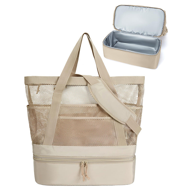 Sac Isotherme Repas Multifonctionnel Pour Femme Style Plage 0
