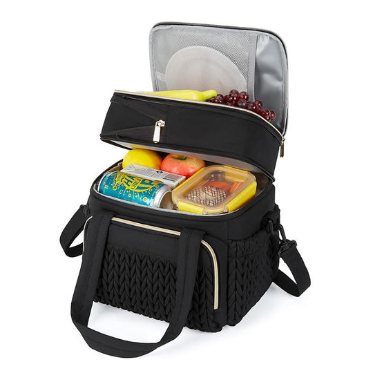 Sac Isotherme Repas Unisexe Pratique avec Compartiments pour Emporter vos Repas 1