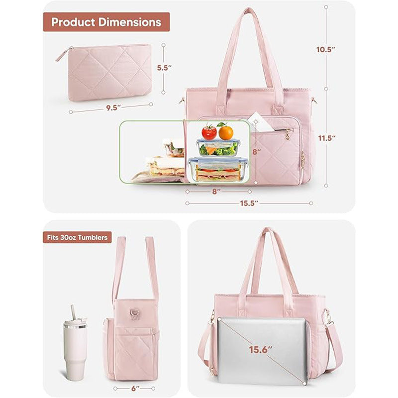 Sac Lunch Isotherme Femme Compartiments Multiples Pratique 2