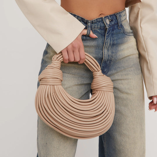 Sac à Bandoulière Chic Noué pour Femme 10