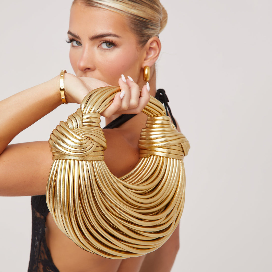 Sac à Bandoulière Chic Noué pour Femme 4
