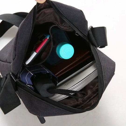 Sac à Bandoulière Homme Antivol et Imperméable 5