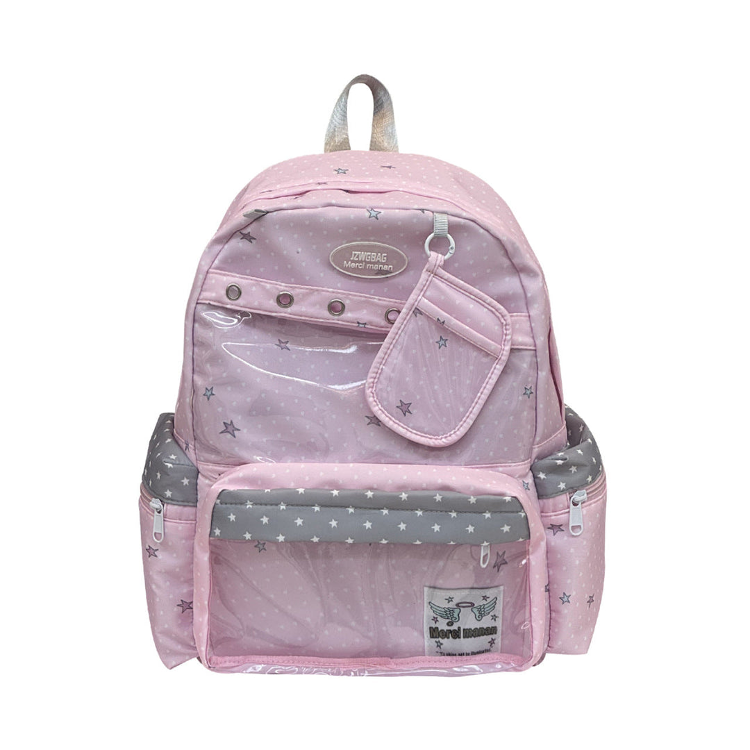 Sac à Dos Femme Imprimé Étoiles Style Ludique 1