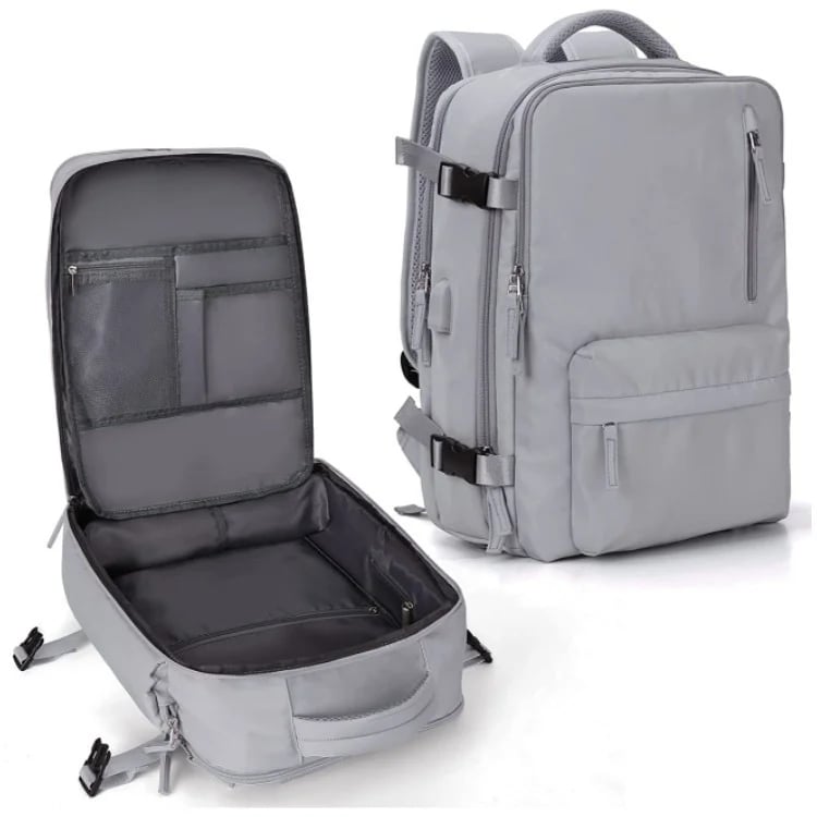 Sac à Dos Femme Voyage Fonctionnel avec Compartiments Pratiques 13