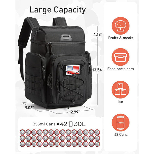 Sac à Dos Isotherme Tactique Multifonction pour Homme 3