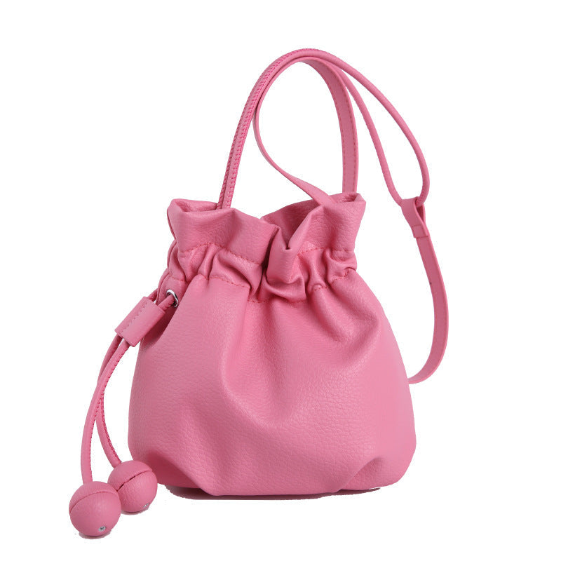 Sac à Main Femme Seau à Cordon Tendance 8