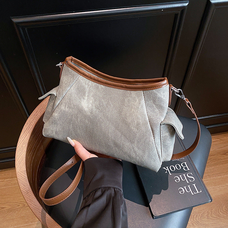 Sac à Main Femme Style Décontracté Seau avec Bandoulière Ajustable 2