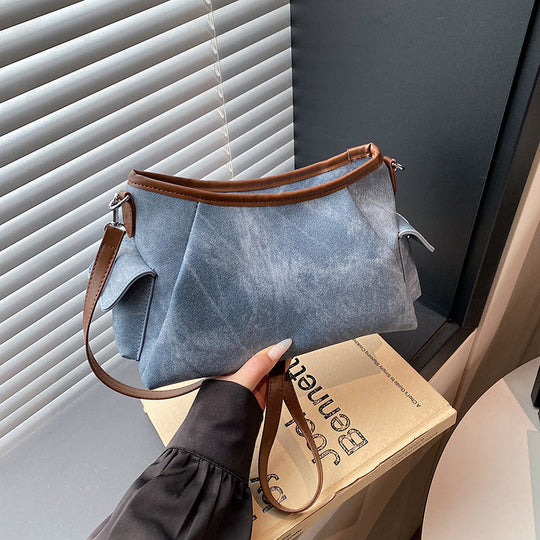 Sac à Main Femme Style Décontracté Seau avec Bandoulière Ajustable 4