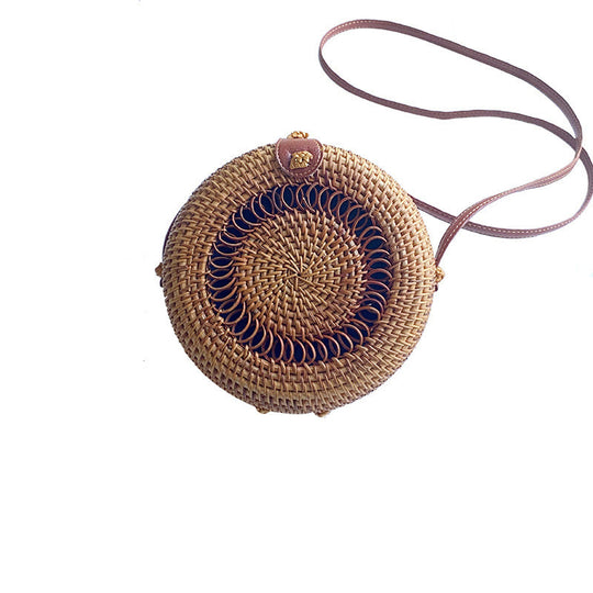 Sac à Main Femme Tissé Élégant avec Bandoulière Résistante 7
